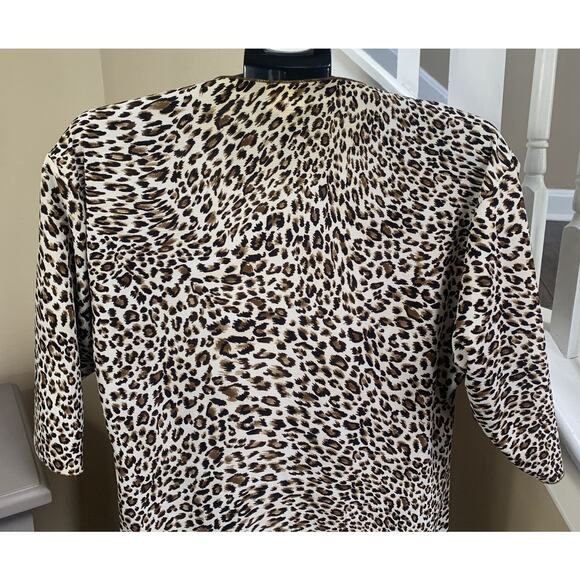 LuLaRoe Leopard Kimono Women's Small - Picture 6 of 7